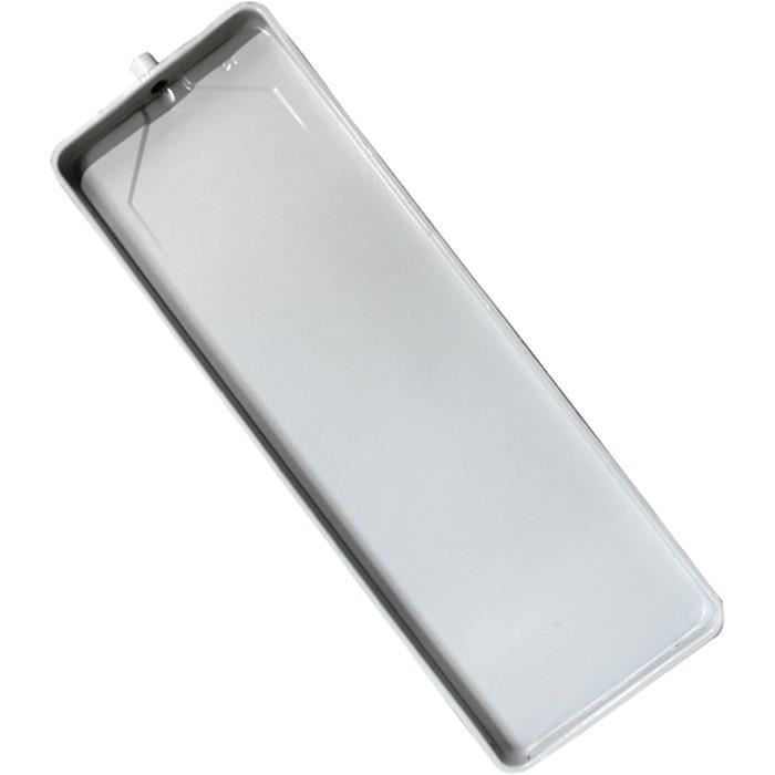 Bac Récupérateur Eau Climatiseur Inox - Avec Tuyau 2m - Pour Unité Extérieure 92x44cm (3-5P)