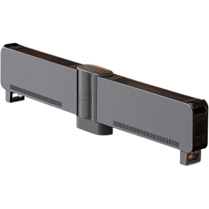 Airmate Radiateur Plinthe 2000W 113cm – Chauffage Électrique Flamme & Humidificateur, Silencieux Avec Télécommande