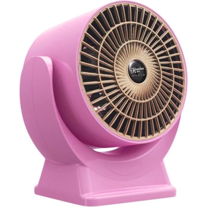Radiateur D'appoint Portable 500 W - Chauffage électrique Silencieux, Oscillant 360° | Pour Bureau, Chambre, Voyage, Camping-car - 10