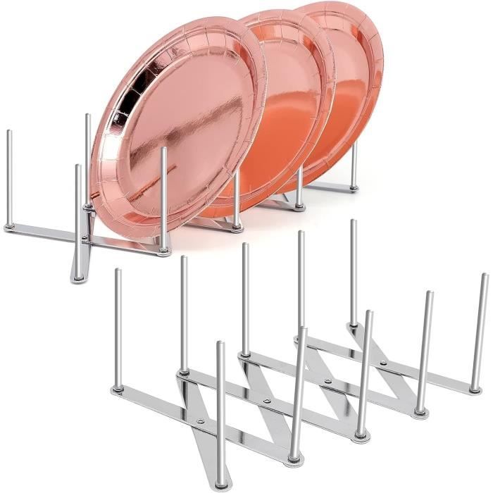 Range Couvercles Réglable IIRC Lot De 5 Supports De Couvercle De Casserole Réglables - Organisateur Mural Cuisine Noir/Bleu Range Couvercles Réglable IIRC Lot De 5 Supports De Couvercle De Casserole Réglables - Organisateur Mural Cuisine Noir/Bleu