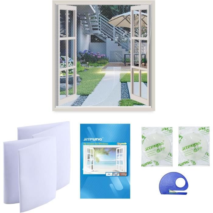 Moustiquaire Lit 200x200x220cm - Rectangulaire Pour 2 Places, Mailles Fines Maison Et Camping