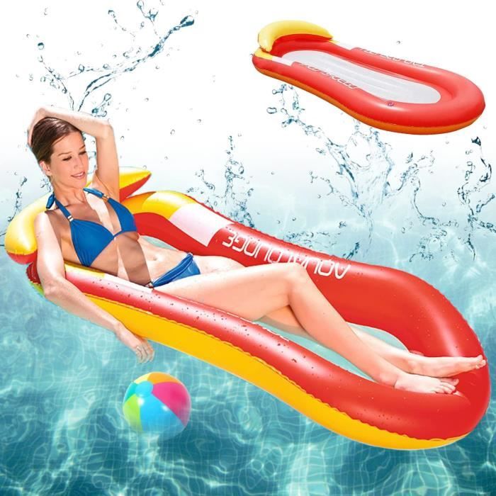 Matelas Gonflable 1 Place Hamac Gonflable Piscine, 4 En 1 Bouées Et Matelas Gonflables Hamac Flottant Cha Longue De Hamac Piscine Promo Matelas Gonflable 1 Place Hamac Gonflable Piscine, 4 En 1 Bouées Et Matelas Gonflables Hamac Flottant Cha Longue De Hamac Piscine Promo