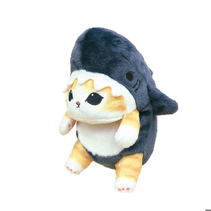 Peluche Japonaise Posturale - Chat déguisé Mofusand Shark