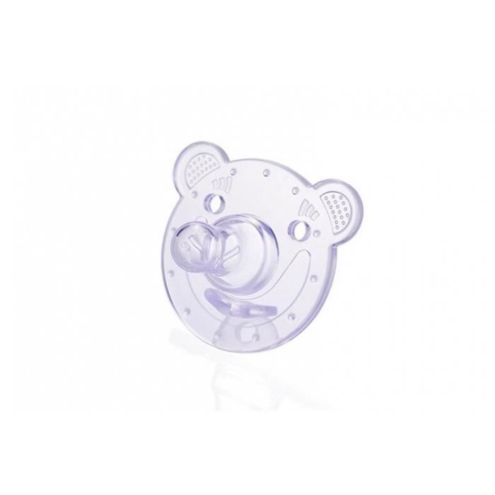 Version Bear Purple Sucette Bebe Dessin Anime Silicone Lait Maternel Tete Ronde Type Couchage Porta Speen Prende Chupeta Fopspeen Cdiscount Puericulture Eveil Bebe