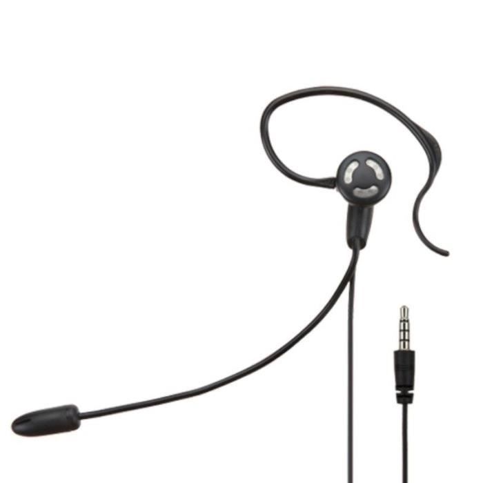 Casque Oreillette Écouteur filaire Audio Jack 3,5mm avec Micro - Kit