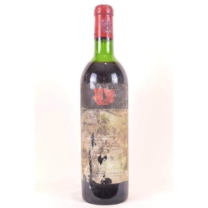 Étiquette De Vin PAUILLAC 1er GCC Château 1972 - 37,5cl - Neuf, Collection œnologie