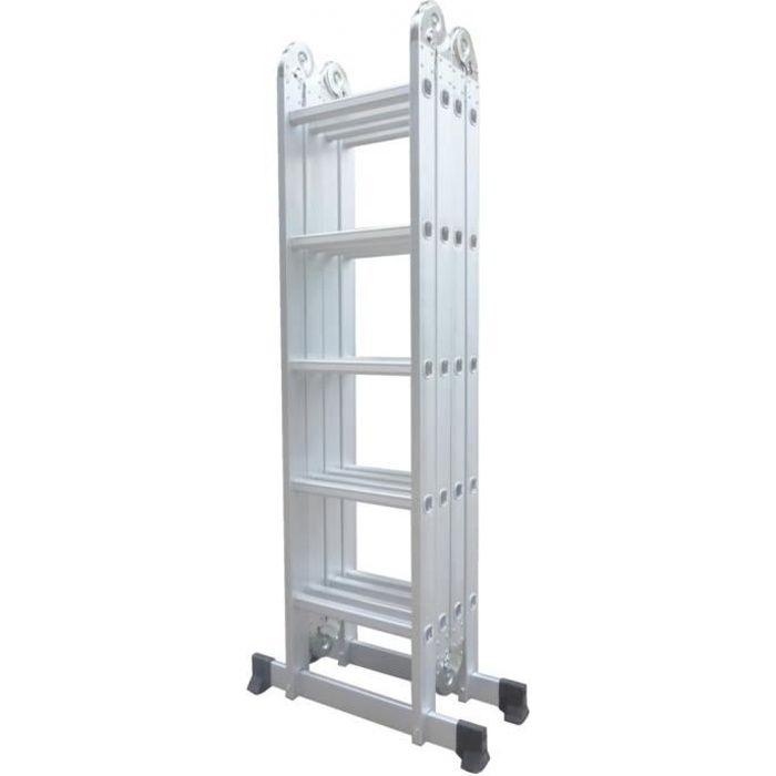 Echelle multi-fonctions en alu VARAN - 10 marches - 5.92m