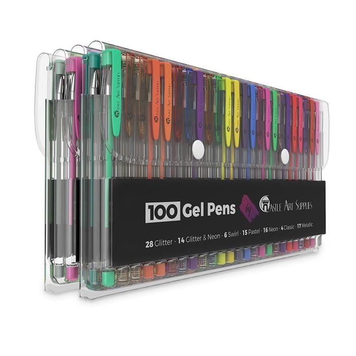 Nouveau lot 60 pcs gel stylo brillant paillettes fournitures d'écriture  papeterie fournitures scolaires de bureau