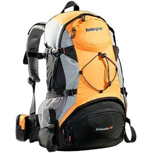 Sac à Dos Vintage Aspen Outdoor Gear - Noir/Marron - Randonnée - Occasion