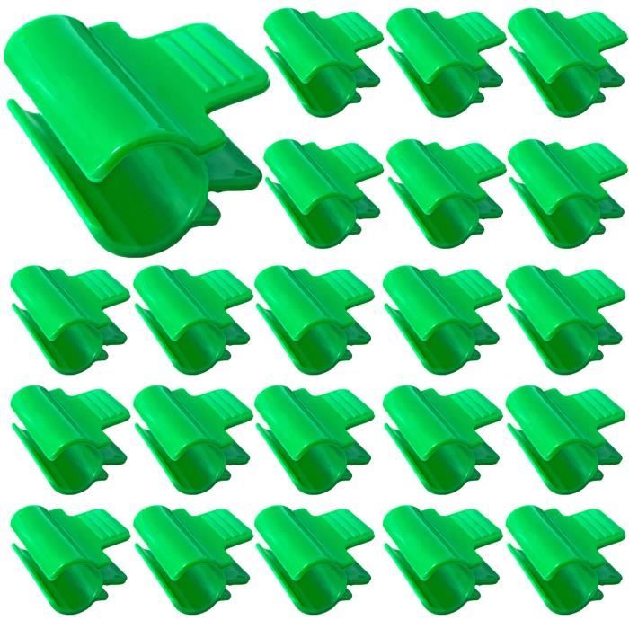 60 Clips Auto-adhésifs CLVPAI - Pinces à Ressort Adhésives Pour Tapisserie, 13x25mm