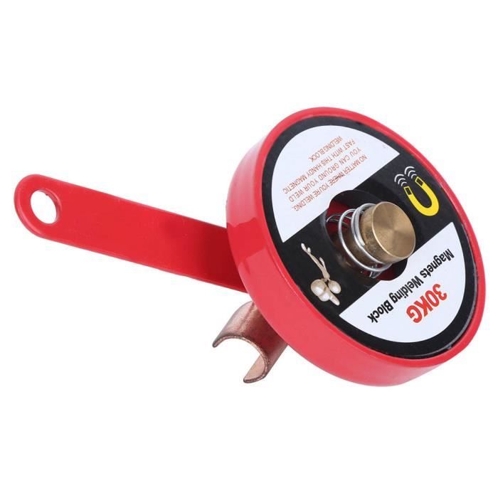 Support De Soudage Principal - Aimant De Soudage Eujgoov Pinces De Soudage A Queue En Cuivre Pince De Terre De Soudage