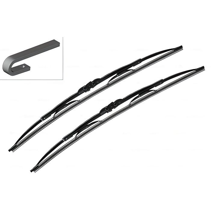 2x Essuie-Glace Lien Barres tiges Front Fits Nissan Micra Mk3 1.2 5YR Garantie