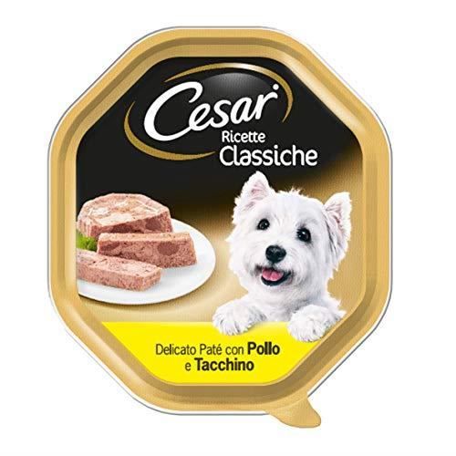 Comparer les prix de Cesar Recettes Classiques Lot de 14 barquettes de pâtée pour Chien 150 g BF34A