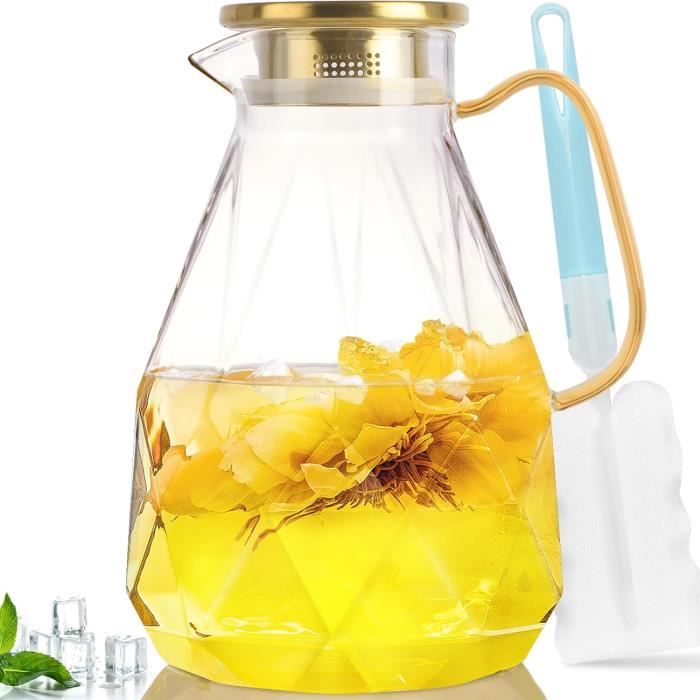 Pichet à eau avec robinet, 3.5/5l, pour jus de cit... – Grandado