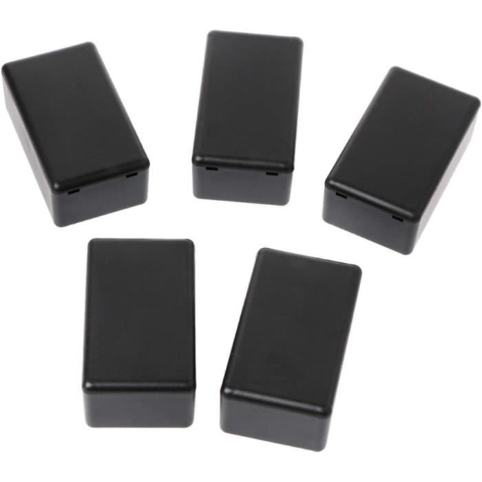 Lot De 6 Boîtiers Plastique Pour Projets électroniques – Dimensions 18 X 35 X 45 Mm – Stock US