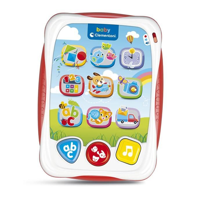 Jeu éducatif pour enfant - CLEMENTONI - Clempad - Tablette éducative parlante - Blanc - Multicolore