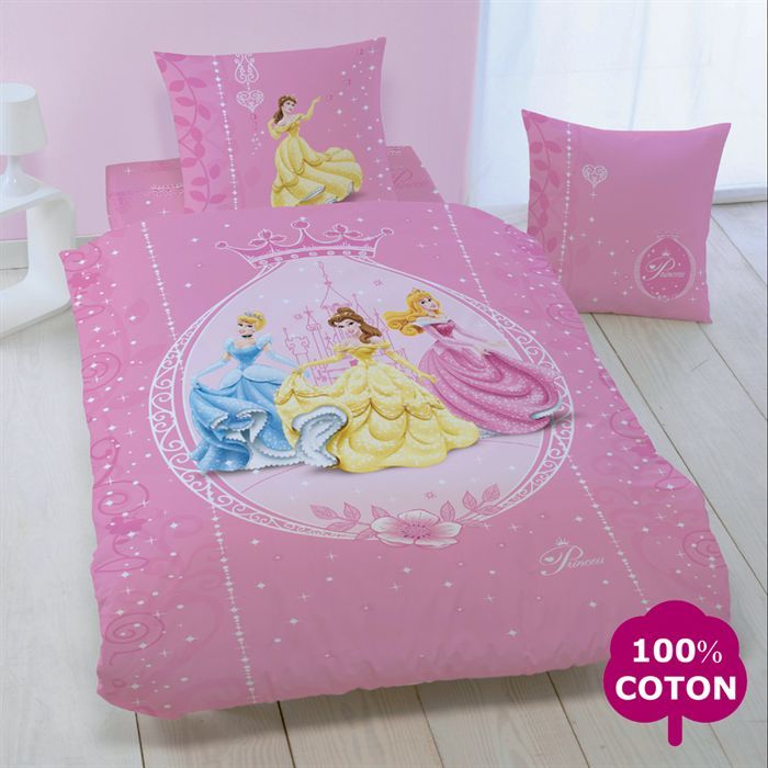Essix Housse de couette Sous L’Océan percale coton fleuri