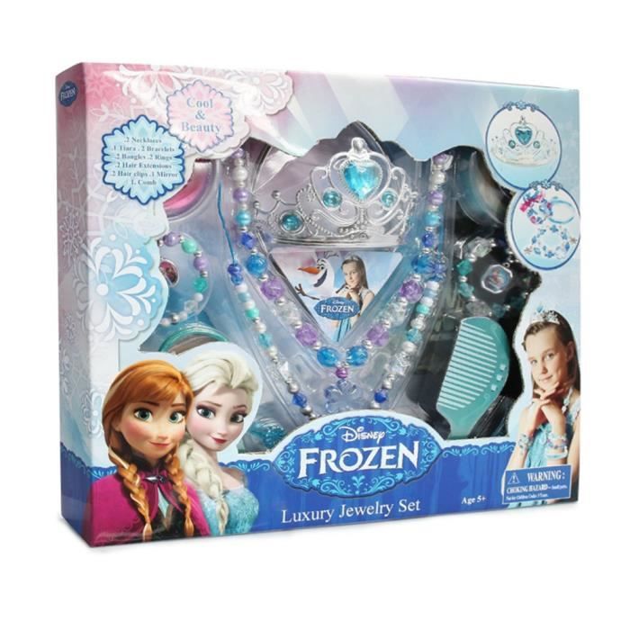 BIJOUX DISNEY LA REINE DES NEIGES CŒURS 3 BRACELETS