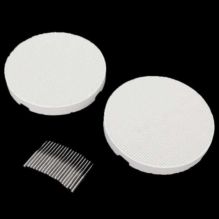 100pcs Fermoirs à Broches Plateaux à Broches 2 Tailles 15mm/20mm