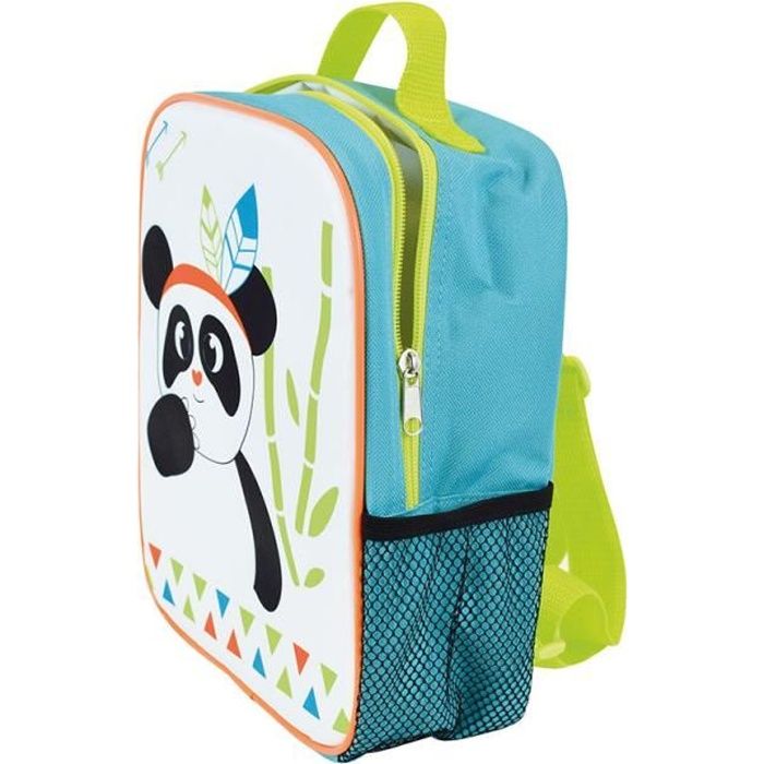 Sac à dos isotherme enfant Fun House Indian Panda - bleu/blanc - 5 L