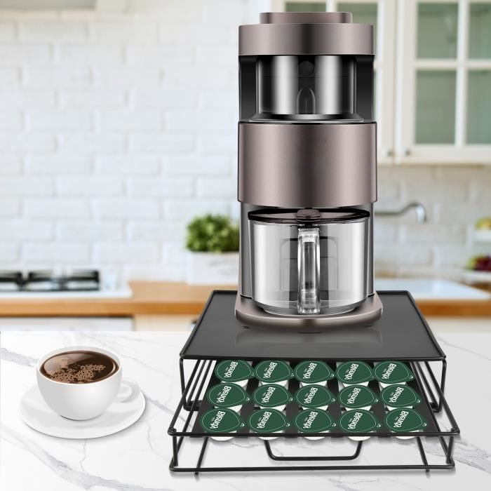 Support à Capsules Café Lectorias 40 Places - Rotatif 360° Pour Nespresso