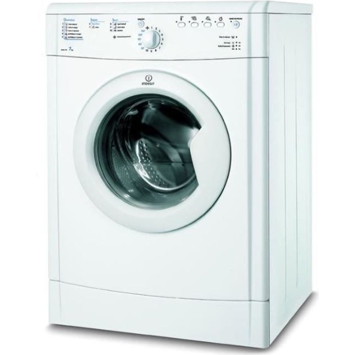 Véritable indesit sèche-linge porte verre