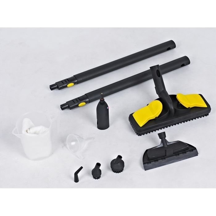 Brosses Rondes Pour Kärcher Kit De 6 Accessoires Pour Nettoyeur Vapeur Kärcher - 4 Brosses Rondes 2 Buses - Compatible SC1 à SC5, CTK Brosses Rondes Pour Kärcher Kit De 6 Accessoires Pour Nettoyeur Vapeur Kärcher - 4 Brosses Rondes 2 Buses - Compatible SC1 à SC5, CTK