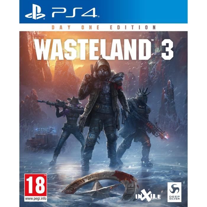 Inxile Entertainment Jeu PS4 - Deep Silver - Wasteland 3 - Day One Edition - Action - Pegi 18+