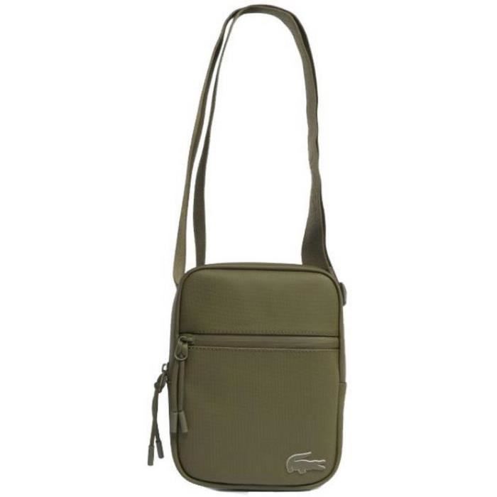 sacoche lacoste kaki