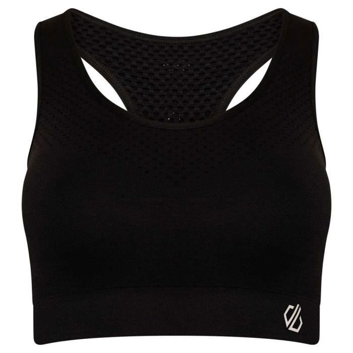 Brassière de sport - Dare 2b - Dont Sweat It - Noir - Respirant - Impact moyen