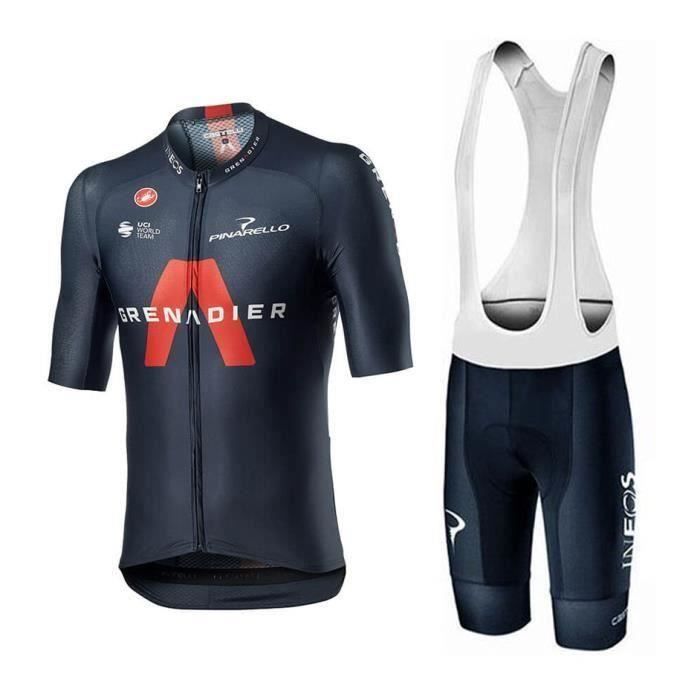Costume De Cyclisme,Coupe-Vent Et Chaud ZED Maillot De Cyclisme,Tenue Cyclisme Homme Couleurs Multiples