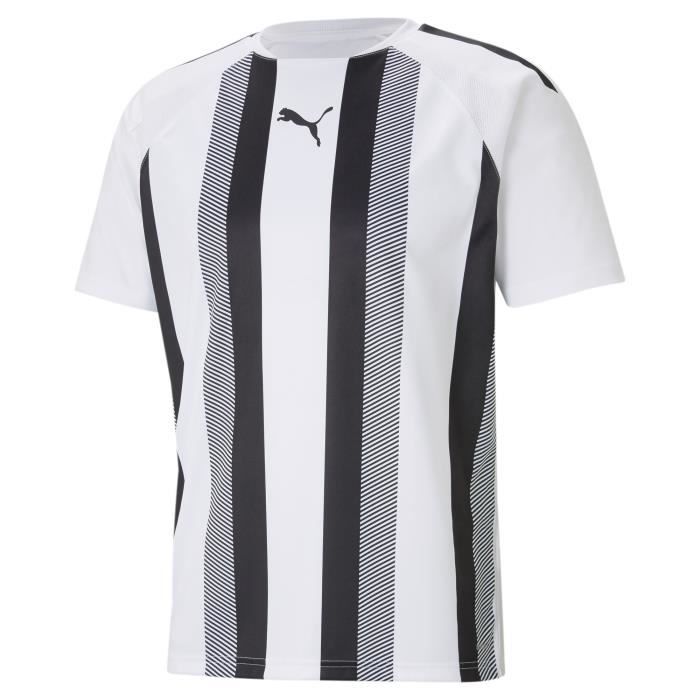 Maillot Puma Team Liga Striped - blanc/noir - S