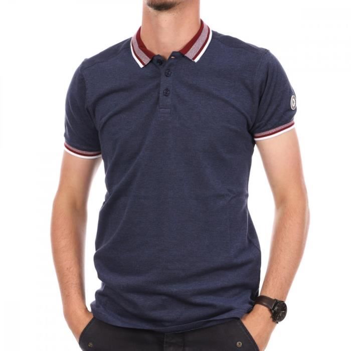 Polo marine homme Sunvalley Bohm