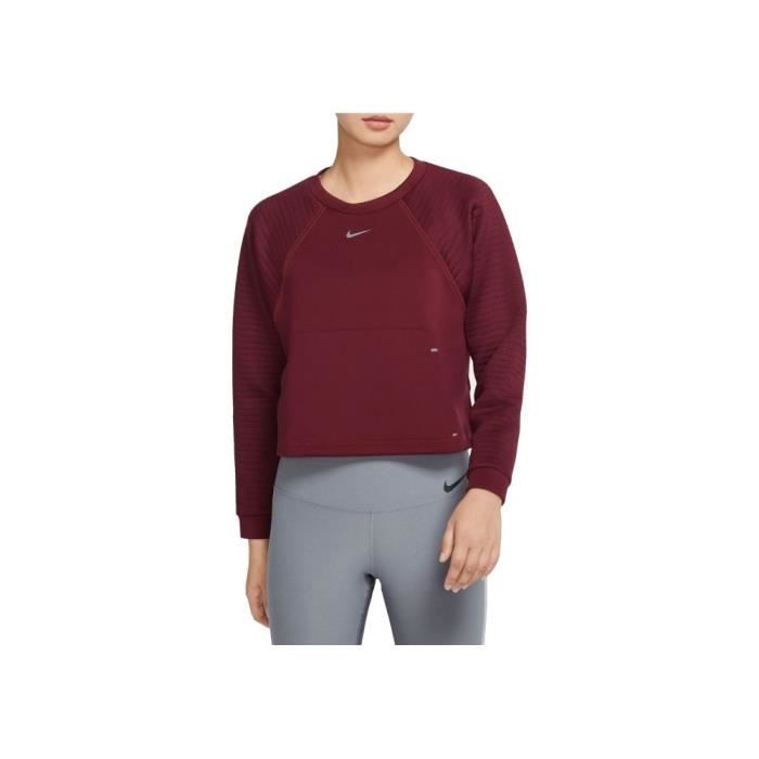Pull nike outlet femme bordeaux
