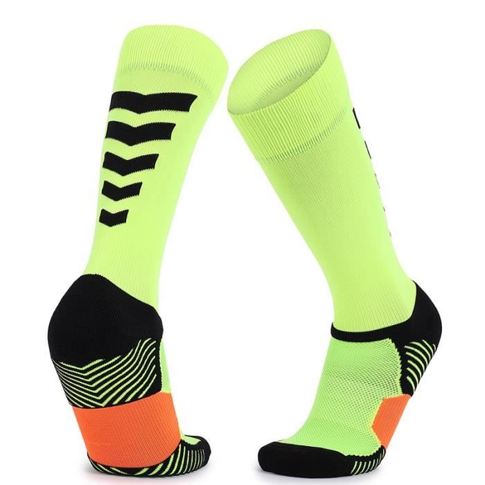 Chaussettes De Sport Cyclisme Réfléchissantes Respirantes - 1 Paire, Taille Unique