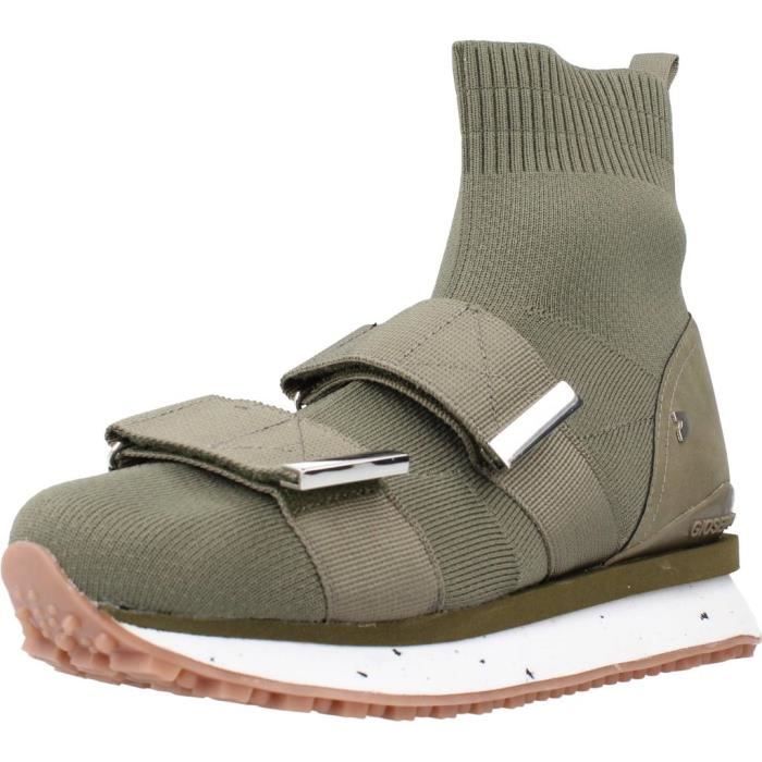 Gioseppo Basket Femme - GIOSEPPO - 129136 Vert - Textile - Lacets - Coincé