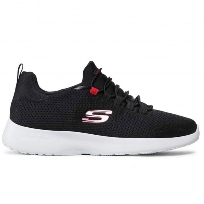 Skechers Chaussures Homme - SKECHERS - Dynamight - Noir - Synthétique - Lacets