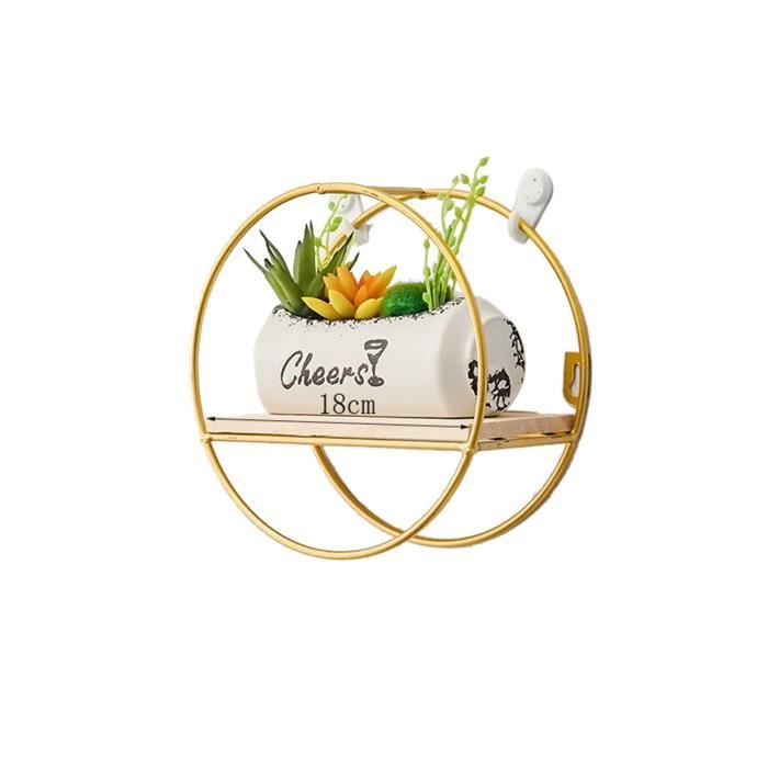 Etagère Murale Industrielle Bois Et Fer - La Maison De Judith