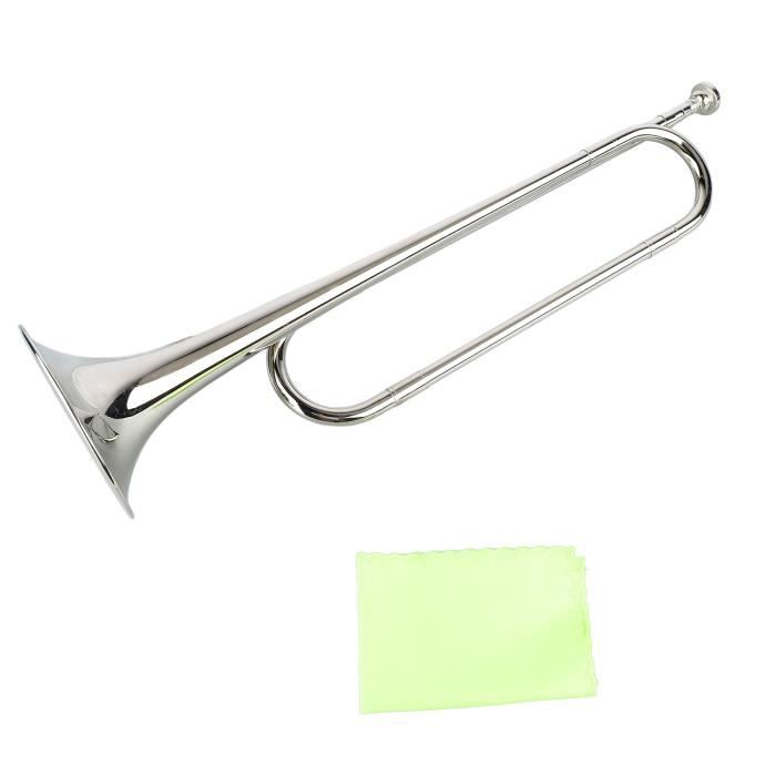 Trompette En Laiton Portable - Instrument à Vent Pour Débutants Et Pros, Longueur 33cm