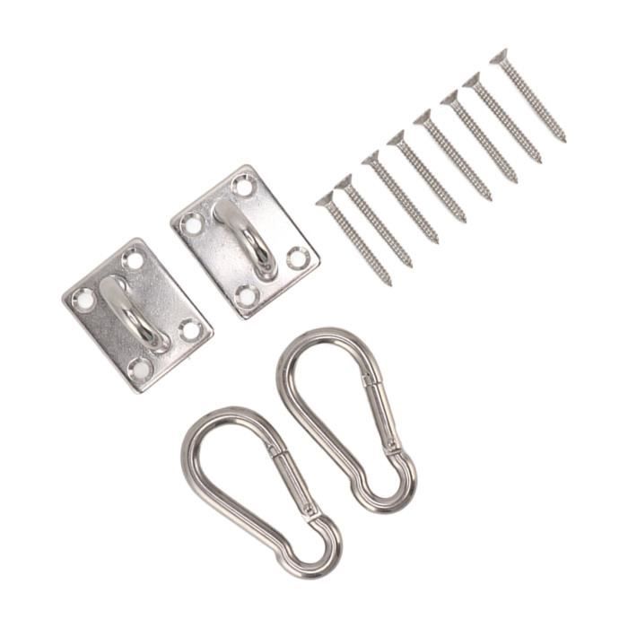 Crochet de suspension robuste en acier inoxydable pour plafond, support de balançoire pour sac de sable pour hamac, crochet à boucle supérieur | Leroy Merlin