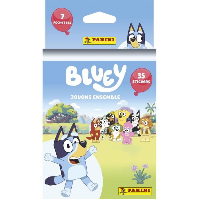 Stickers PANINI – Bluey 2 Blister 7 Pochettes