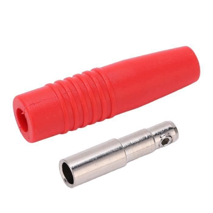 DOUILLE BANANE FEMELLE CHASSIS 4MM JAUNE - CO3230IJ