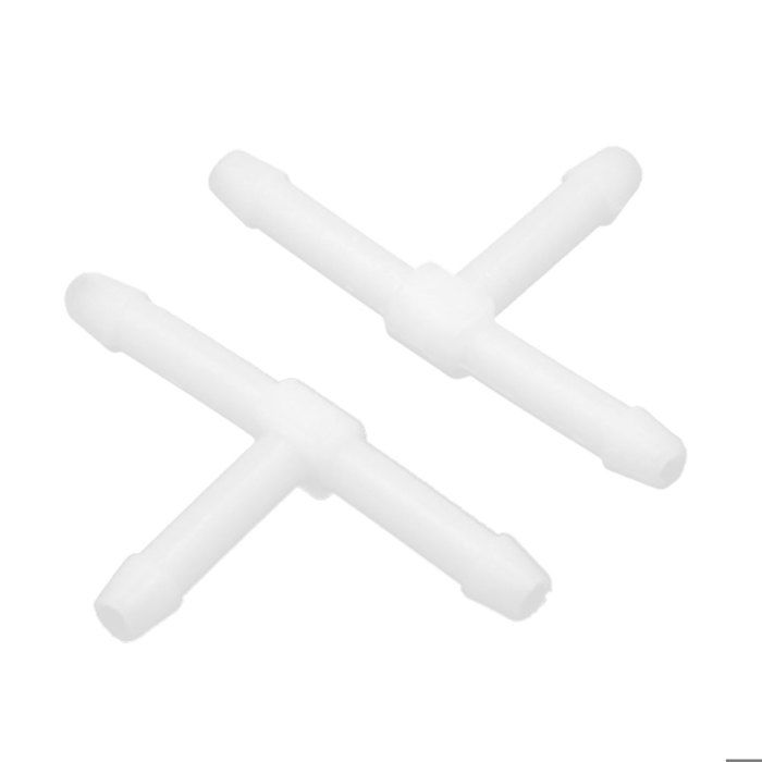 Sourcing Map 3x Messing-Y-Reduzierstück 8x6x6mm – Widerhaken-T-Verbindung Für Schläuche, 120° Winkel, Für Luft, Wasser, Öl