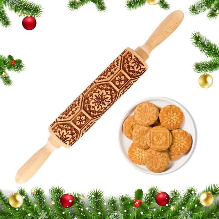 Rouleau à Pâtisserie Motif Treillis SXZHSM - Acier Inox - 13,3x20,5cm