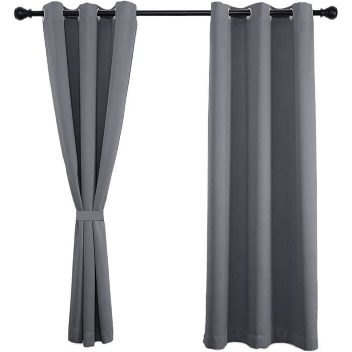 Rideaux Occultants Opaque, Tissu Occultant pour Rideau, Isolant