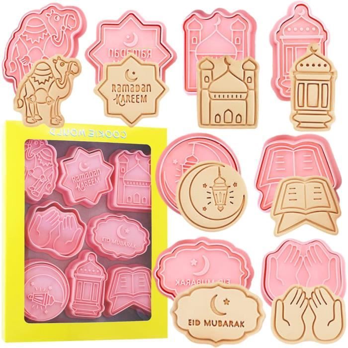 Lot De 6 Emporte-Pièces Biscuits Chevalier Médiéval - Épée, Bouclier, Château, Tour Avec 2 Recettes En Plastique Bio Fabriqué En Allemagne