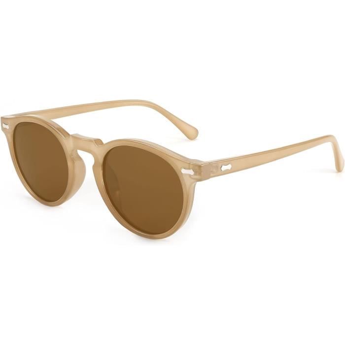Test SUNGAIT Lunettes de Soleil Rondes Vintage : le style ré