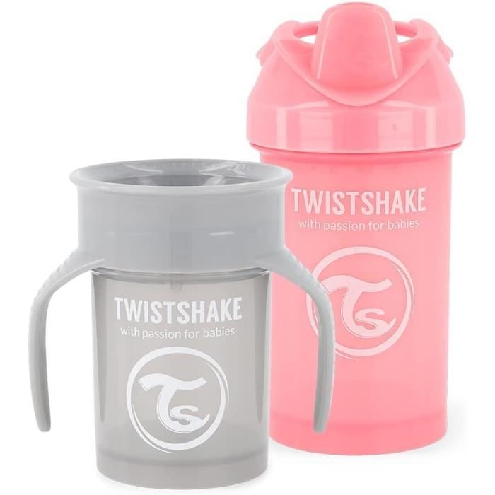 Pailles à Boire Bébé Lot De 3 - Silicone Doux Sans BPA, Avec Clips Pour Bol, Réutilisables - 6