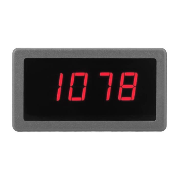 Tachymètre LED Vert + Capteur Proximité Hall NPN - Instrument Mesure RPM Moteur 8-24V