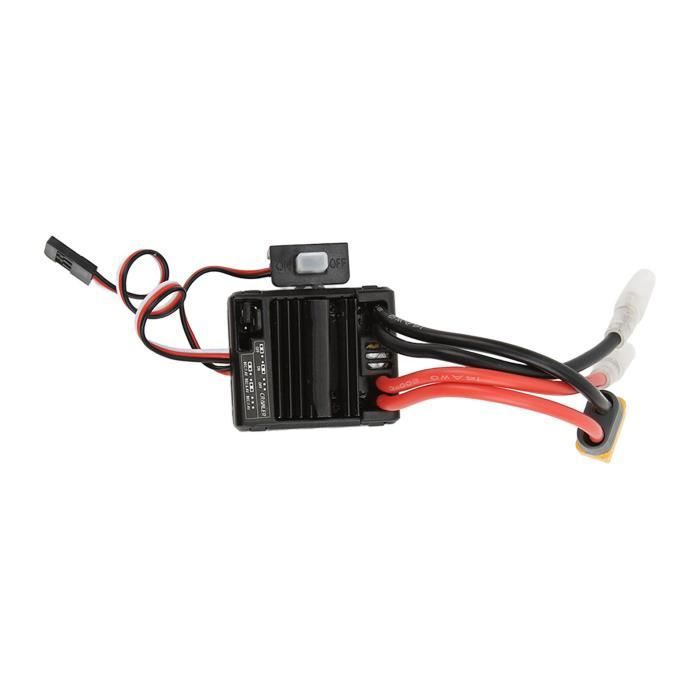 Contrôleur De Vitesse ESC 60A Brossé Pour Voiture RC 1/10 - Universel, Pour Buggy, Crawler, Etc.